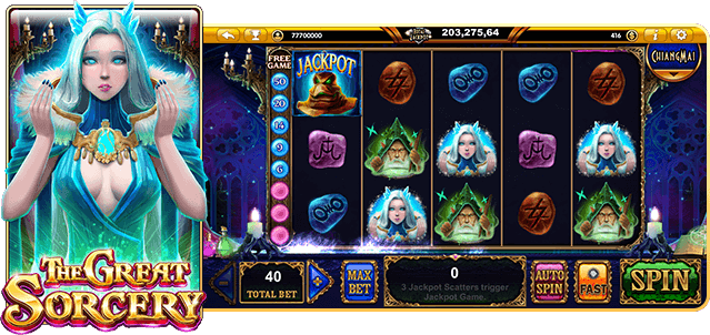 Live22 Slots Game - The Great Sorcery